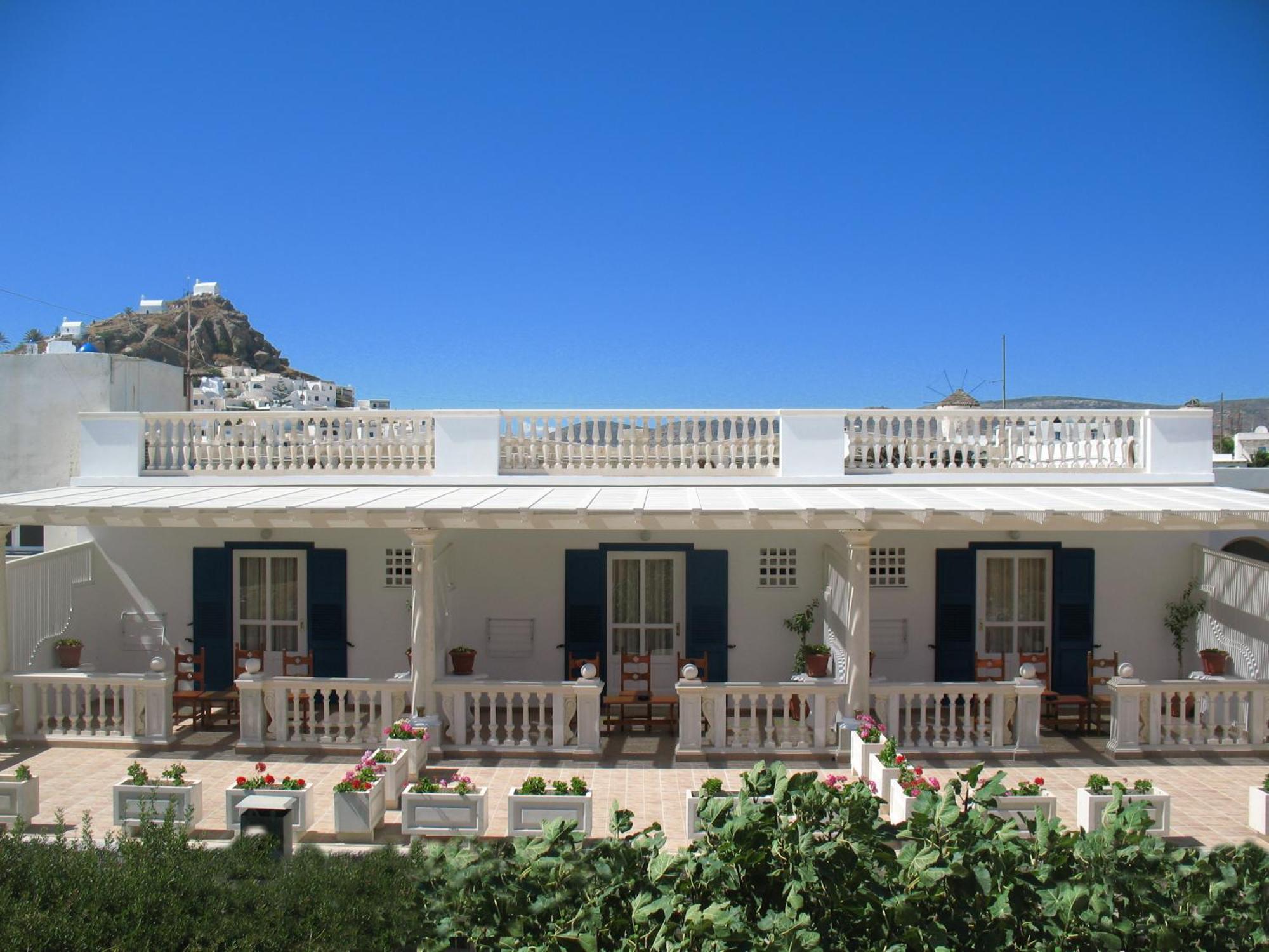 Parthenon Hotel Chora  Bagian luar foto