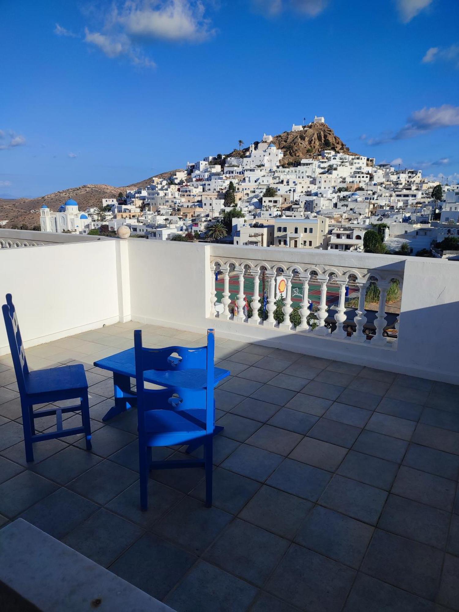 Parthenon Hotel Chora  Bagian luar foto