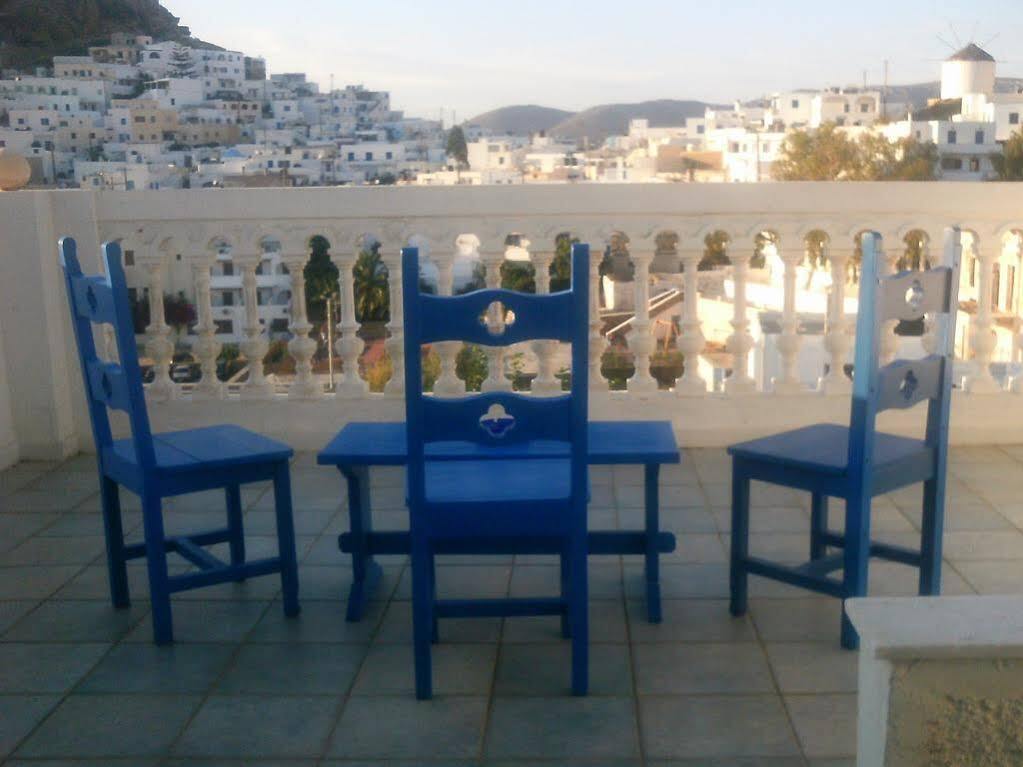 Parthenon Hotel Chora  Bagian luar foto